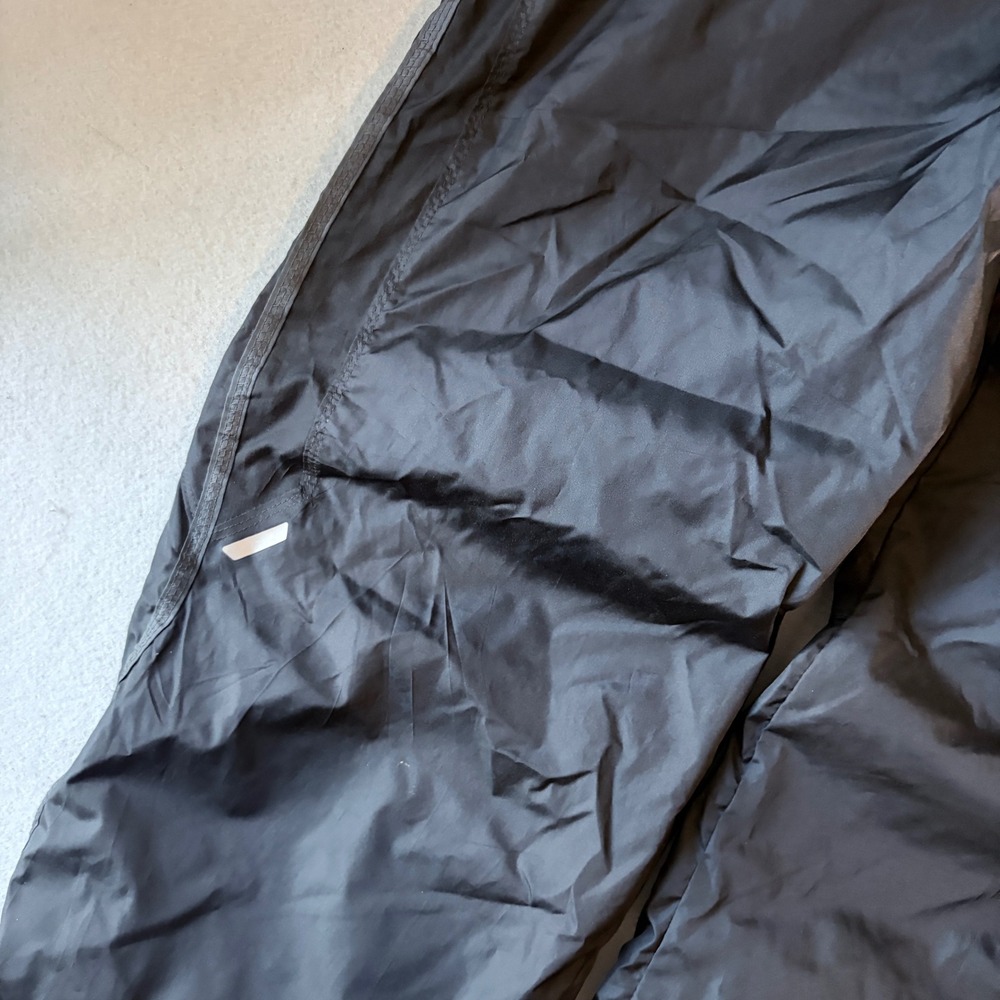 Starter Mens Black Track Pants Athletic Windbreaker Mesh Lined Size L NWT - Picture 4 of 9